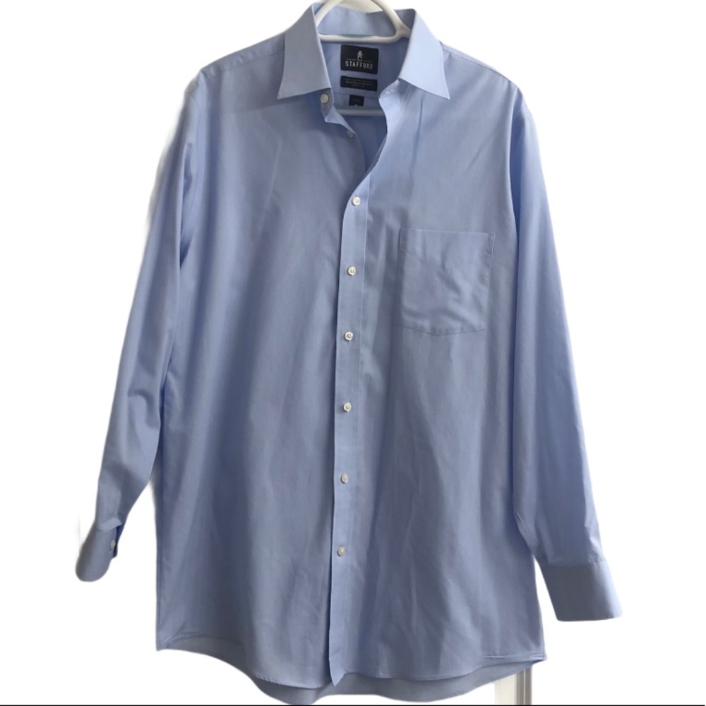 Stafford Men’s - Light Blue Button Down